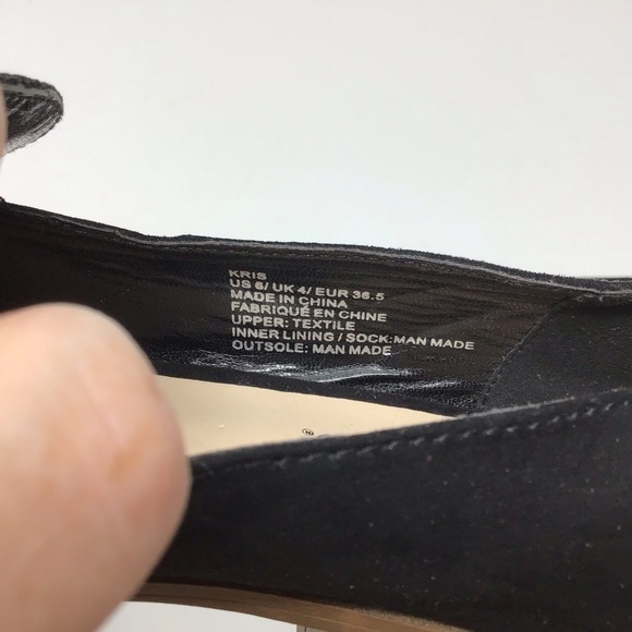 JustFab Black Kris Loafer Size 6 - Picture 6 of 6